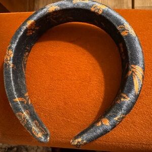 💙💛Floral Patterned Padded Headband